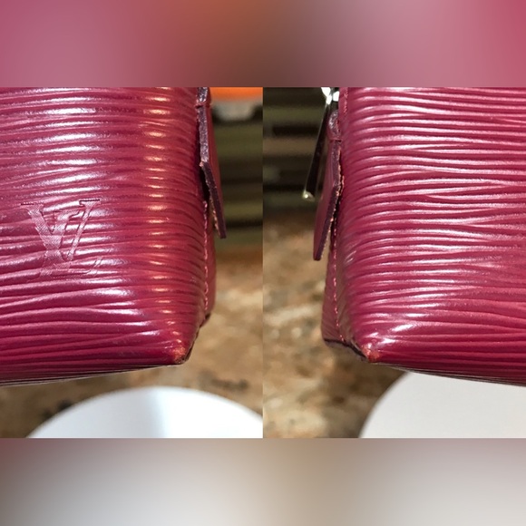 Louis Vuitton Pink Epi Pochette Cosmetic Pouch Bag 😍💖💗 - Picture 16 of 17